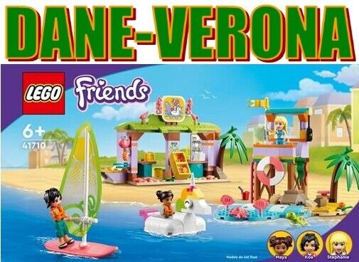 Lego - Divertimento sulla spiaggia dei surfer - Surfer Beach Fun (41710) Friends