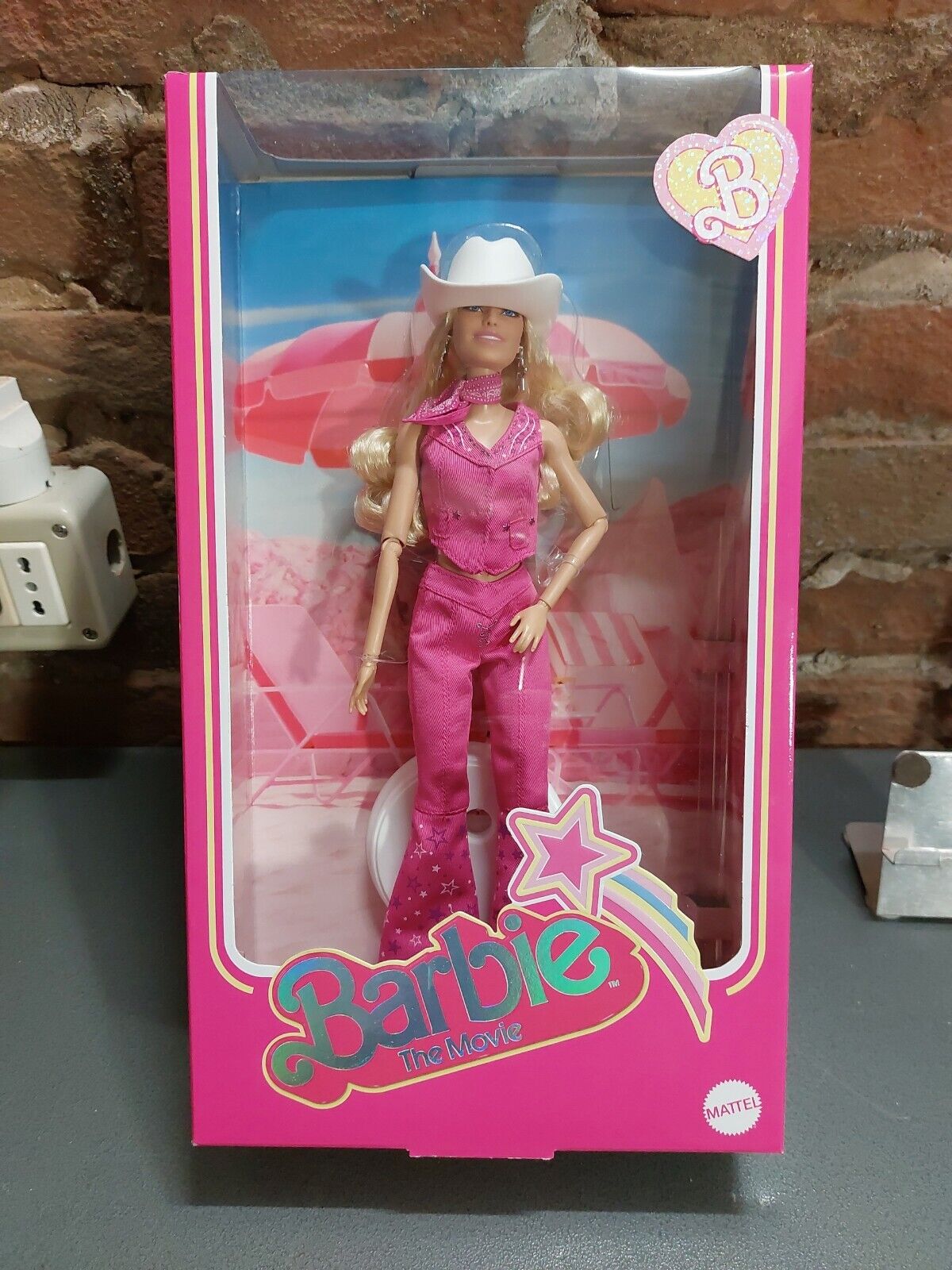 BARBIE MATTEL THE MOVIE 2023 MARGOT ROBBIE WESTERN COWBOY