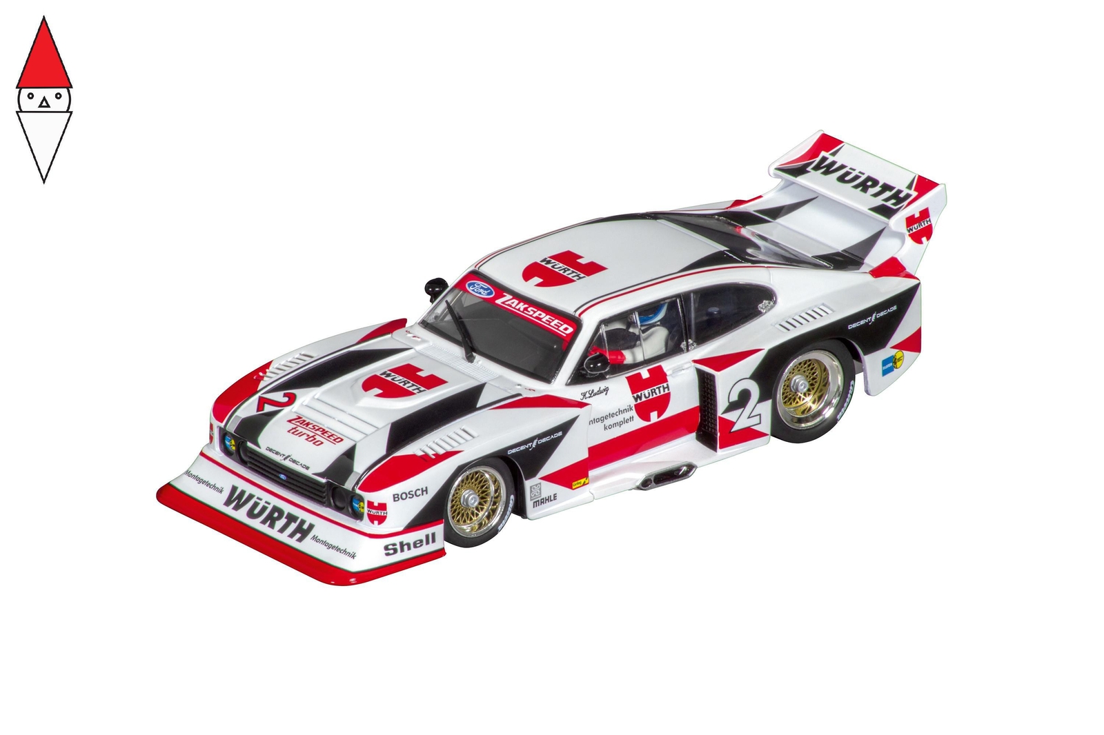 CARRERA FORD CAPRI ZAKSPEED TURBO WURTH-ZAKSPEED-TEAM  NO.2