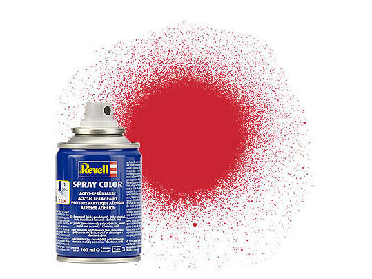 Vernice Spray Per Plastica 100 Ml. Fiery Red Silk 34330 REVELL
