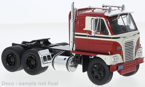 International Harvester Dcof / 405 1959 Red / White Camion Truck 1:43 Model
