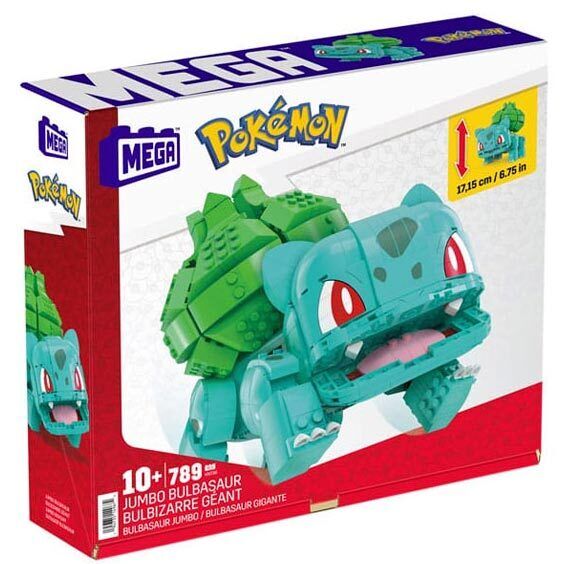 Pokemon MEGA Construx Jumbo Bulbasaur MEGA BLOKS