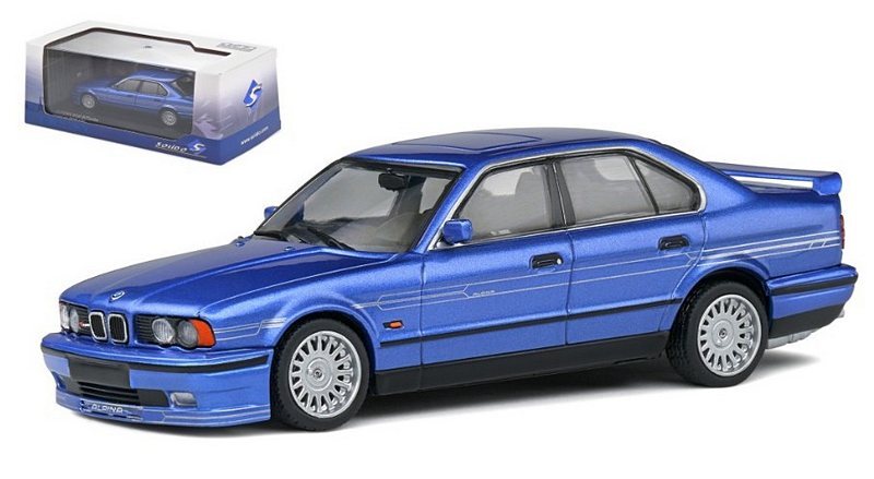 BMW Alpina B10 E34 1994 Alpina Blue 1:43 Solido 4310401