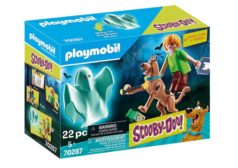 Originale PLAYMOBIL Scooby-Doo 70287 Scooby & Shaggy Con Fantasma