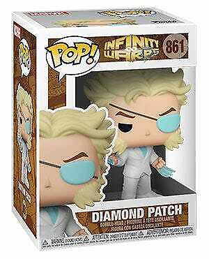 Infinity Warps Diamond Patch POP #861 Vinyl Figure FUNKO