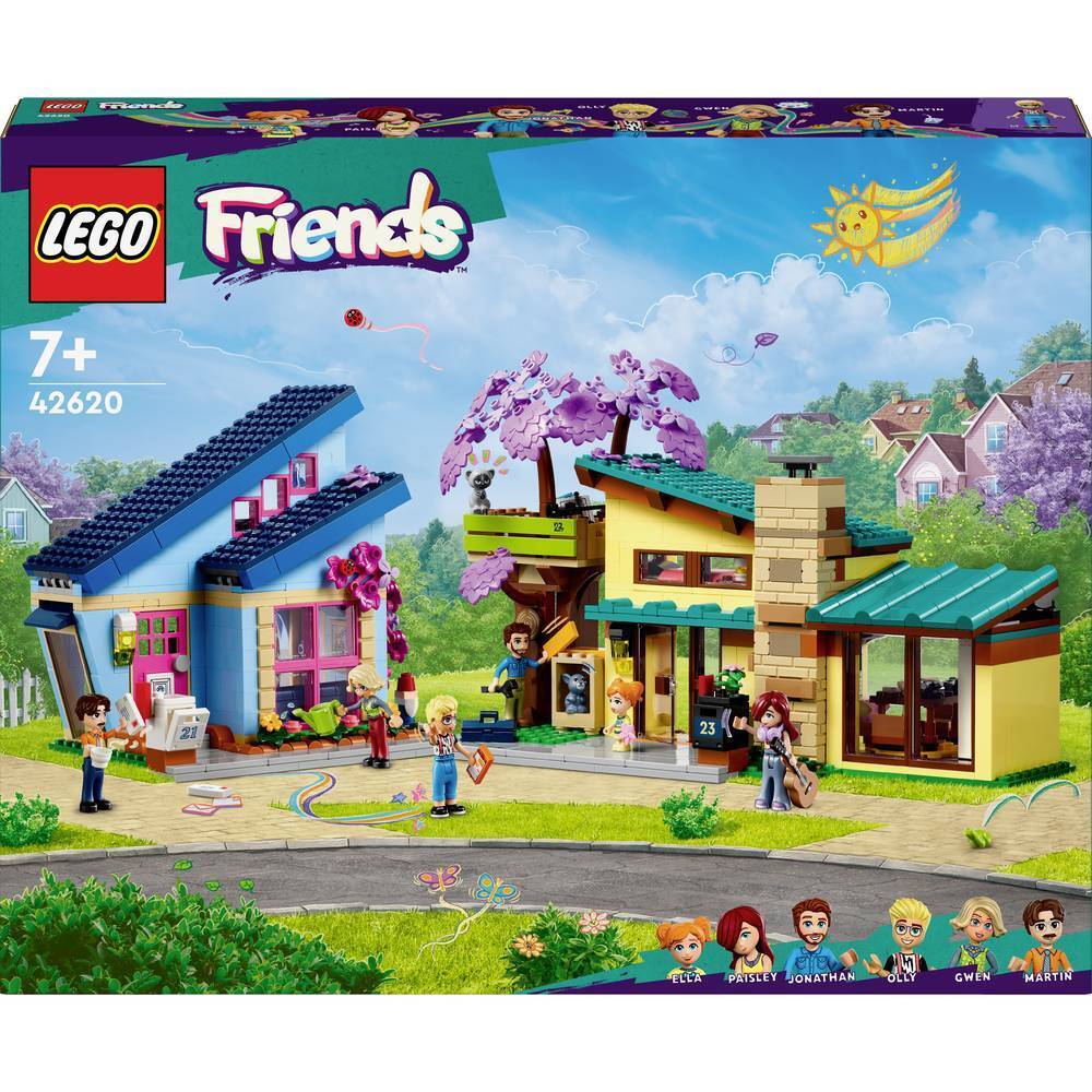42620 LEGO® FRIENDS Ollys e la casa delle famiglie di Paisley