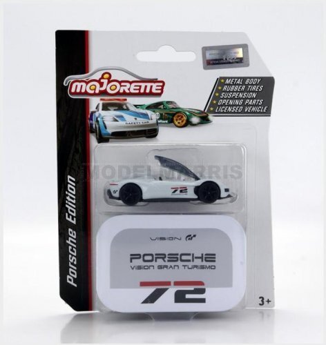 MAJORETTE 212053161Q01 PORSCHE - VISION N 72 GRAN TURISMO SPYDER 1300CV ELECTRIC