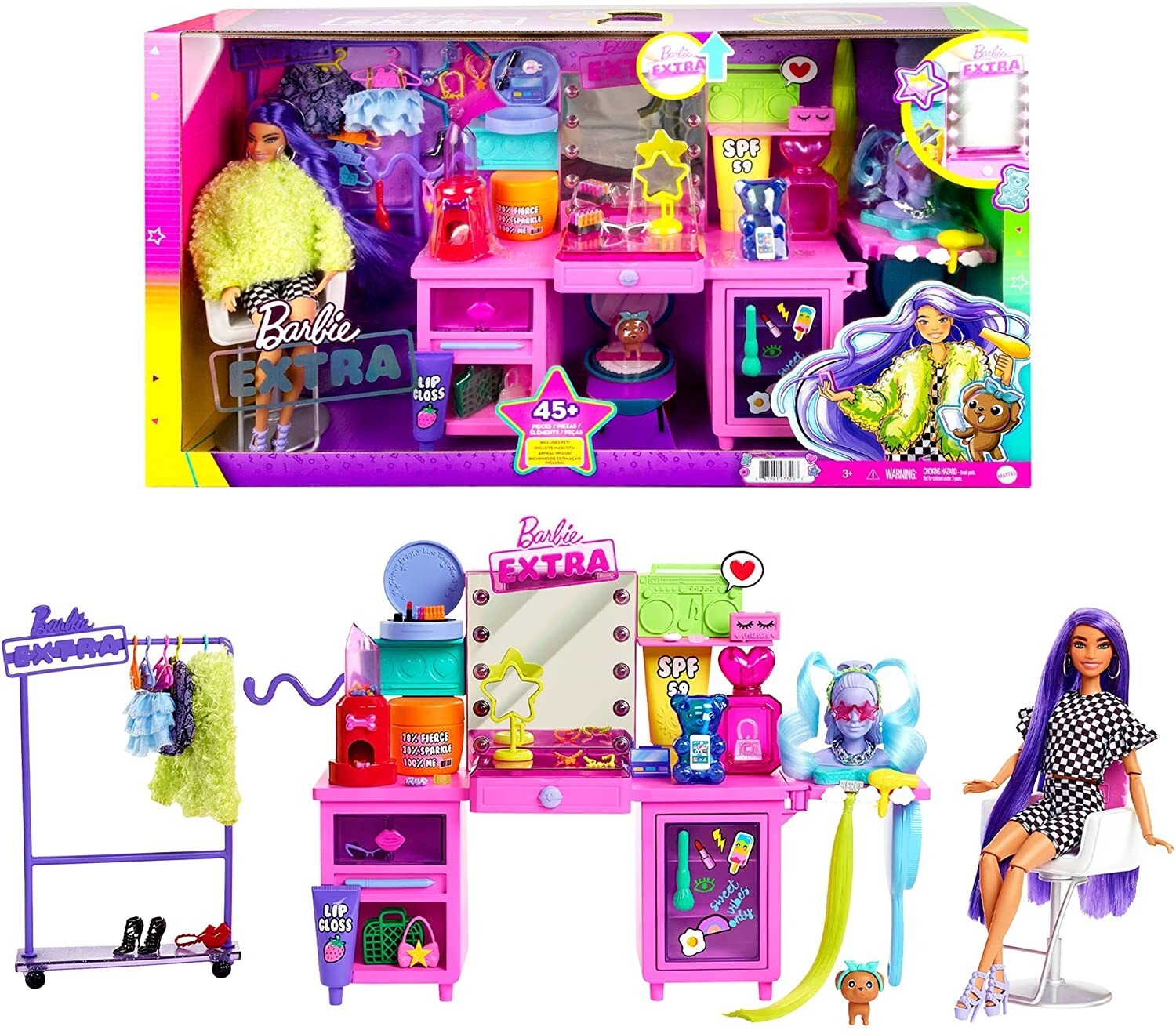 Barbie Extra Playset  Mattel GYJ70