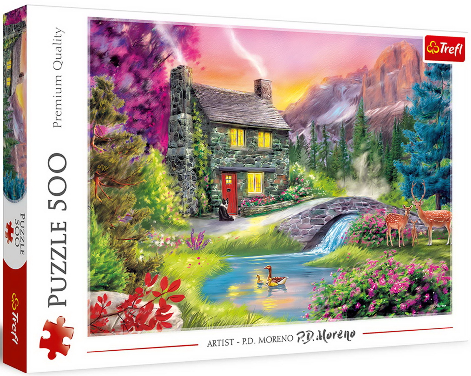 Merchandising Trefl: Puzzle 500 - Mountain Idyll