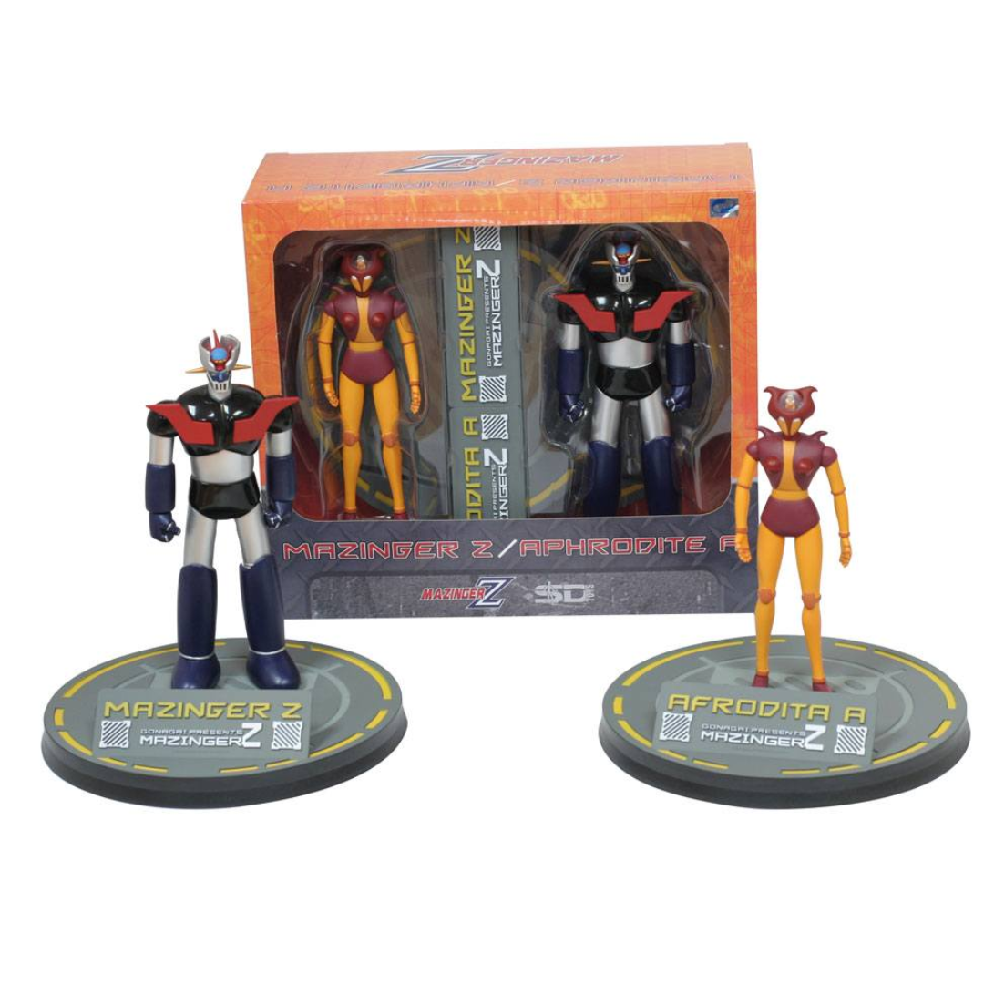 MAZINGER Z ACTION FIGURES 2-PACK MAZINGER Z & AFRODITA A 15 – 18 CM