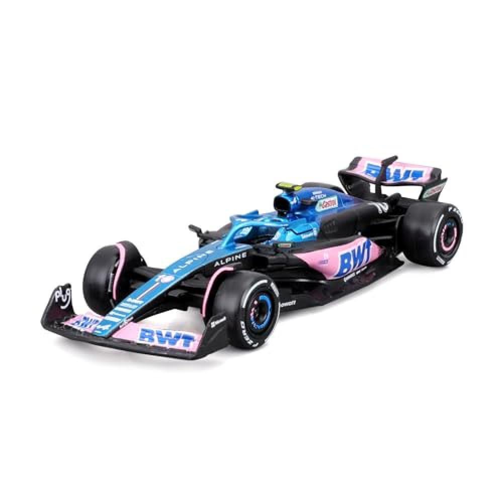 Bburago - Formula 1 Alpine 2023 di Pierre Gasly - Riproduzione di veicoli a 1/43