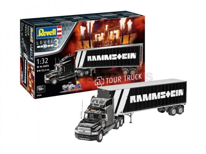 REVELL 07658 1/32 Gift Set "Rammstein" Tour Truck