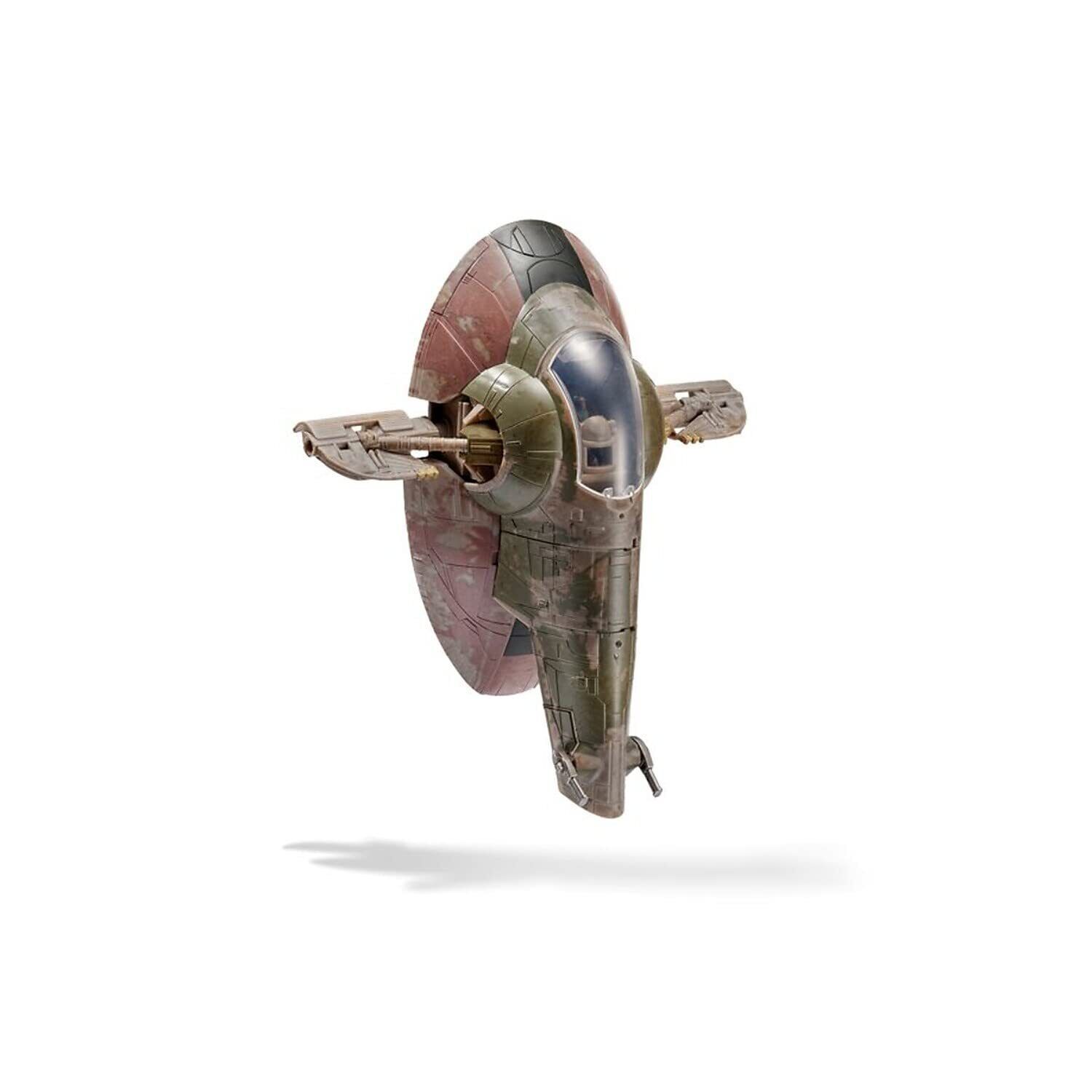 Star Wars MICRO GALAXY SQUADRON BOBA FETT’S STARSHIP - 7-Inch Vehicle with 1-Inc