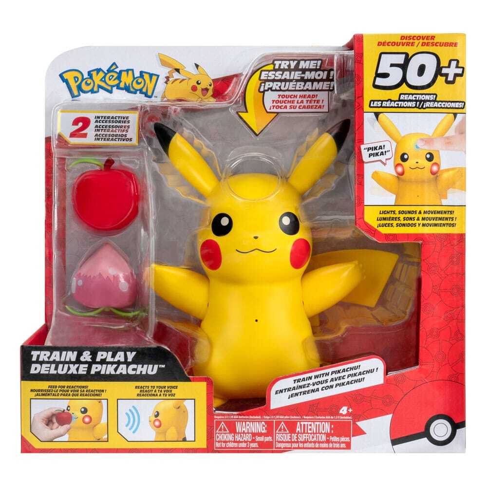 Pokémon Interactive Deluxe Action Figure My Partner Pikachu 11 cm