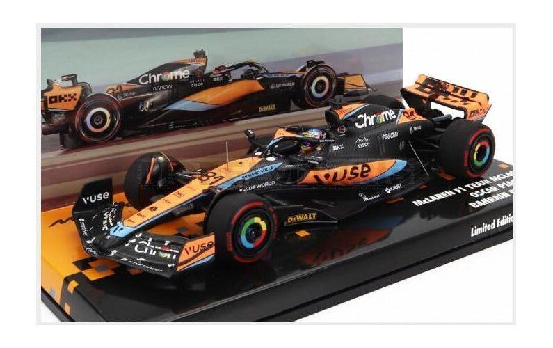 MINICHAMPS 533234381 McLAREN - F1 MCL60 TEAM McLAREN N 81 BAHRAIN GP 2023 OSCAR