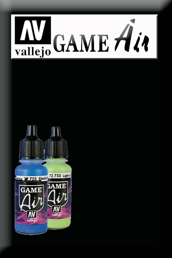 Game Air Primer Black 70602 Acrylic Paint VALLEJO