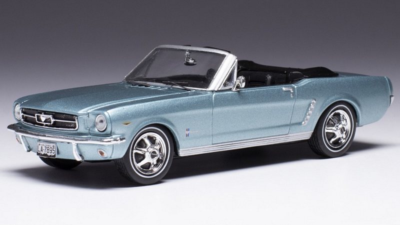 Ford Mustang 1965 Light Blue 1:43 Ixo CLC506