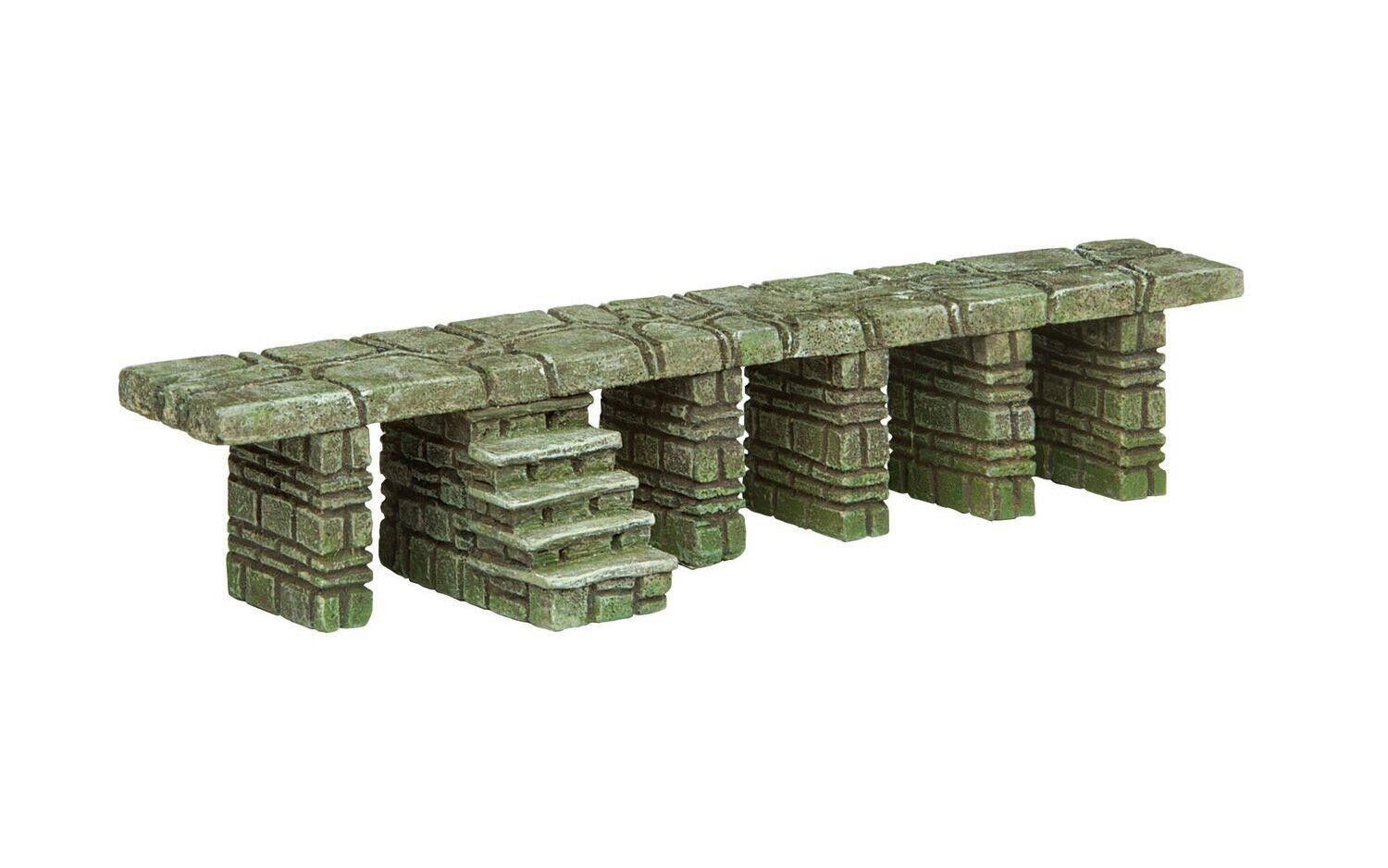 Hornby Skaledale R7341 - Pietra Footbridge Pre-costruito 00 Scala Building - +