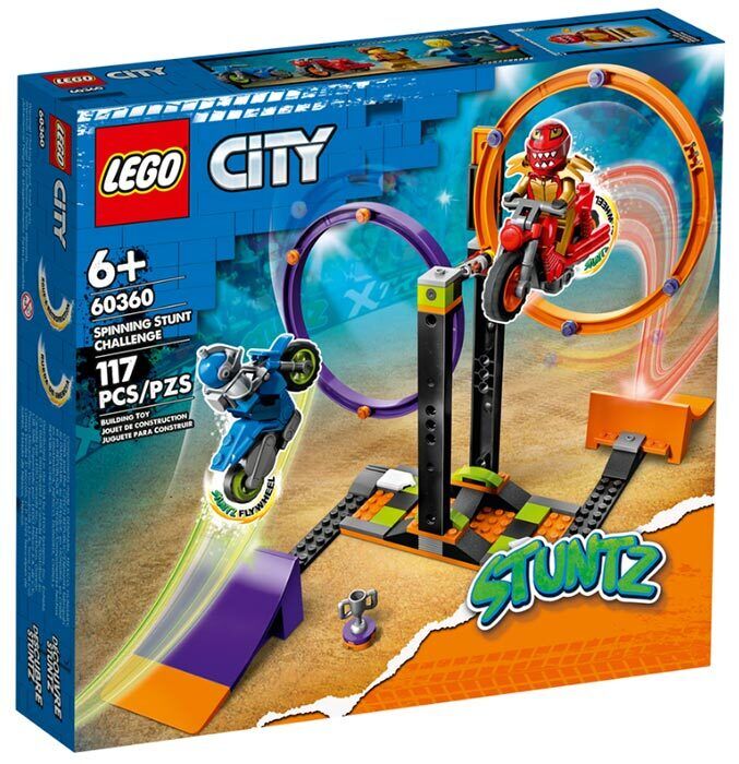 LEGO City Stuntz Sfida Acrobatica Anelli Rotanti 60360 LEGO