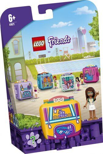 LEGO 41671 LEGO Friends - Il cubo della piscina di Andrea