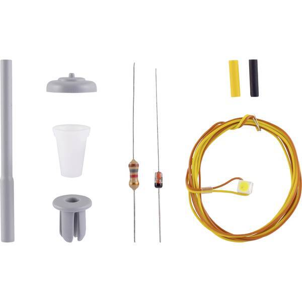 VIESSMANN MODELLTECHNIK H0 LAMPIONE STRADALE SINGOLA KIT DA MONTARE 6721 1 PZ