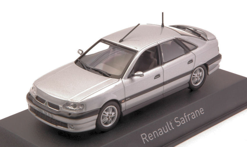 Renault Safrane Biturbo Baccara 1993 Silver 1:43 Model 517747 NOREV