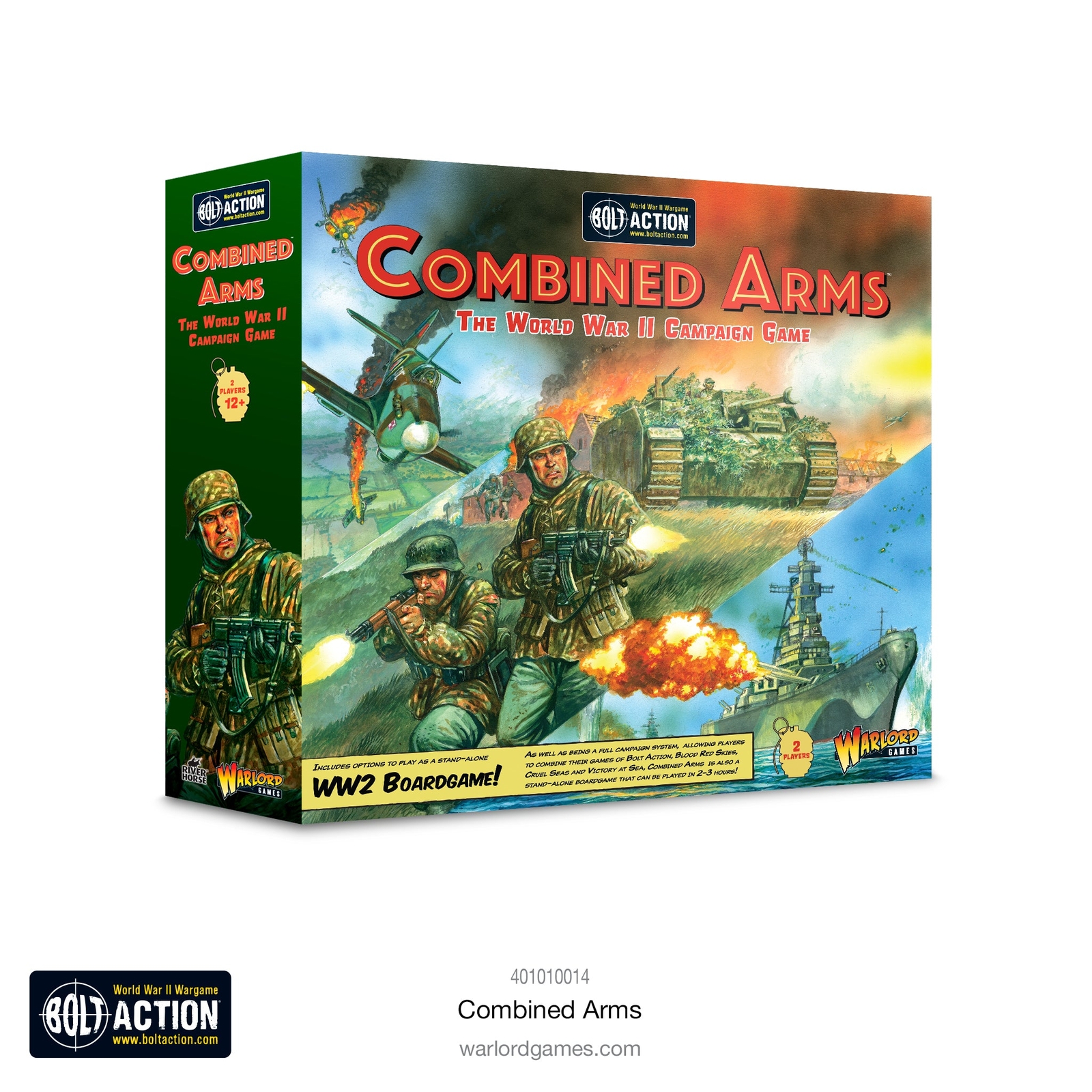 Bolt Action Combined Arms The World War II Campaign Board Game Military Table To