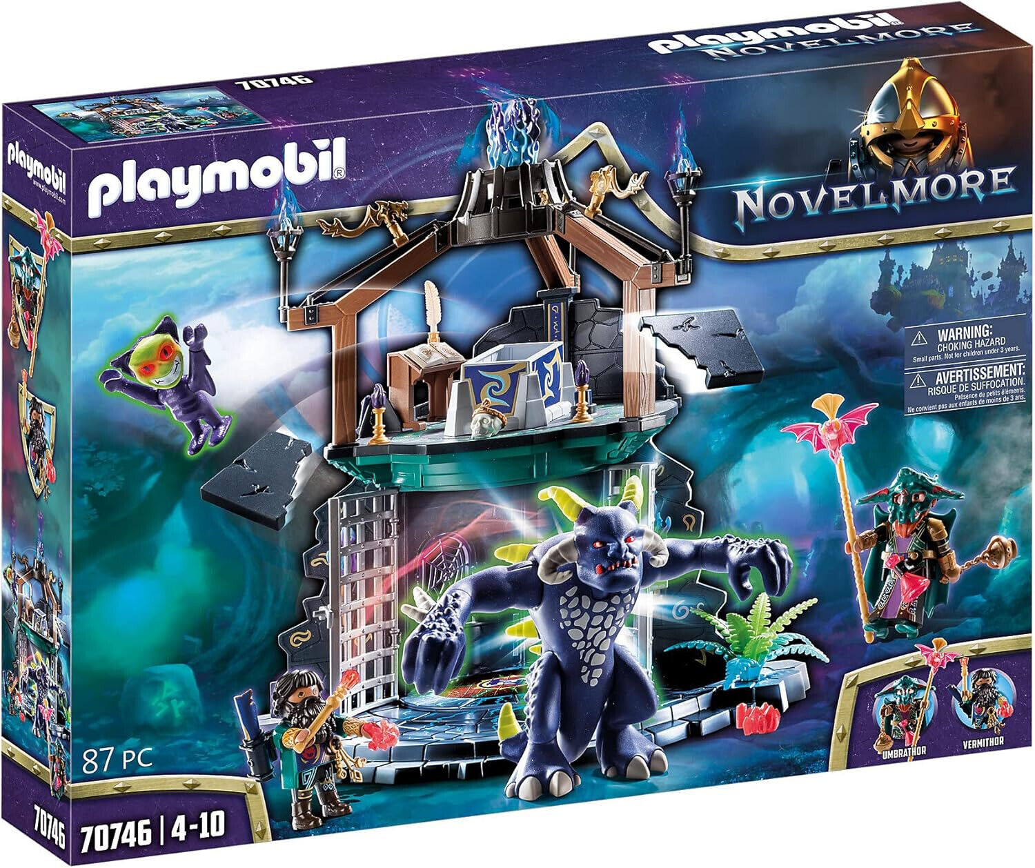 Originale PLAYMOBIL Novelmore Violet Vale 70746 - Portal, Dello Demone
