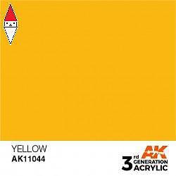 ACRILICO MODELLISMO AK INTERACTIVE YELLOW 17ML