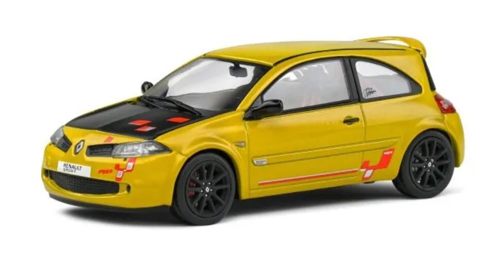 SOLIDO - RENAULT MEGANE R26-R 2008 giallo - 1/43 - SOL4310204