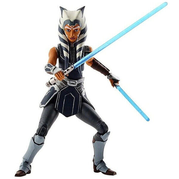 STATUINA VINTAGE DI STAR WARS AHSOKA TANO MANDALORE 10 cm HASBRO DISPO