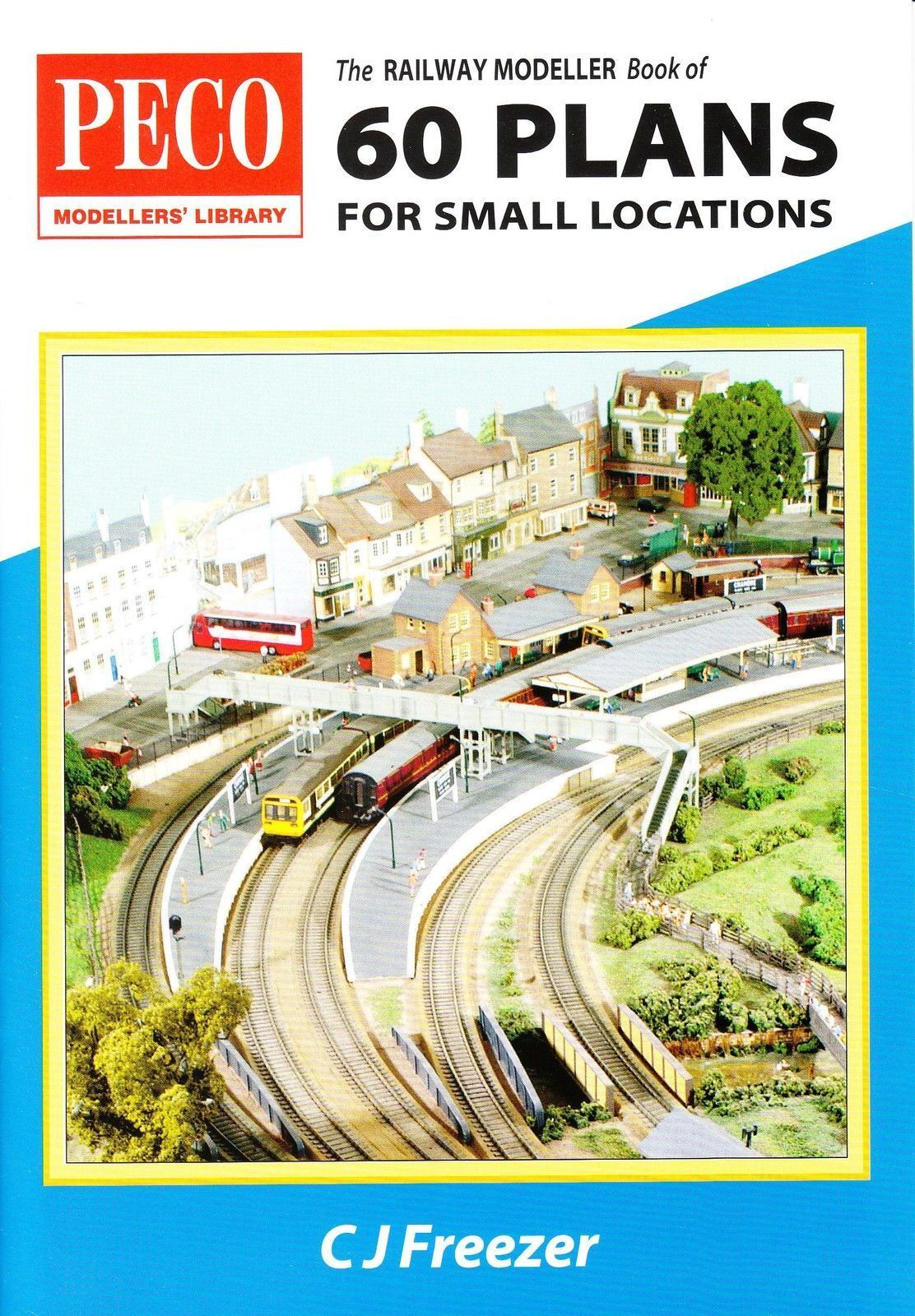 PECO PB-3 Ferrovia Modellatore Libro Di 60 Piccolo Location Pista Plans + Più