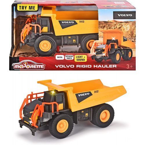 Simba SBA213723000 Majorette Grand Series Volvo Camion Hauler Rigid R45D, luci e