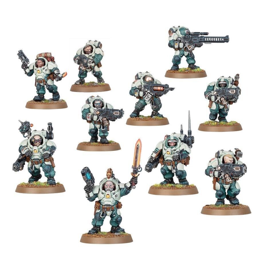 WARHAMMER 40k Hearthkyn Warriors Sprue not Painted Leagues of Votann Army
