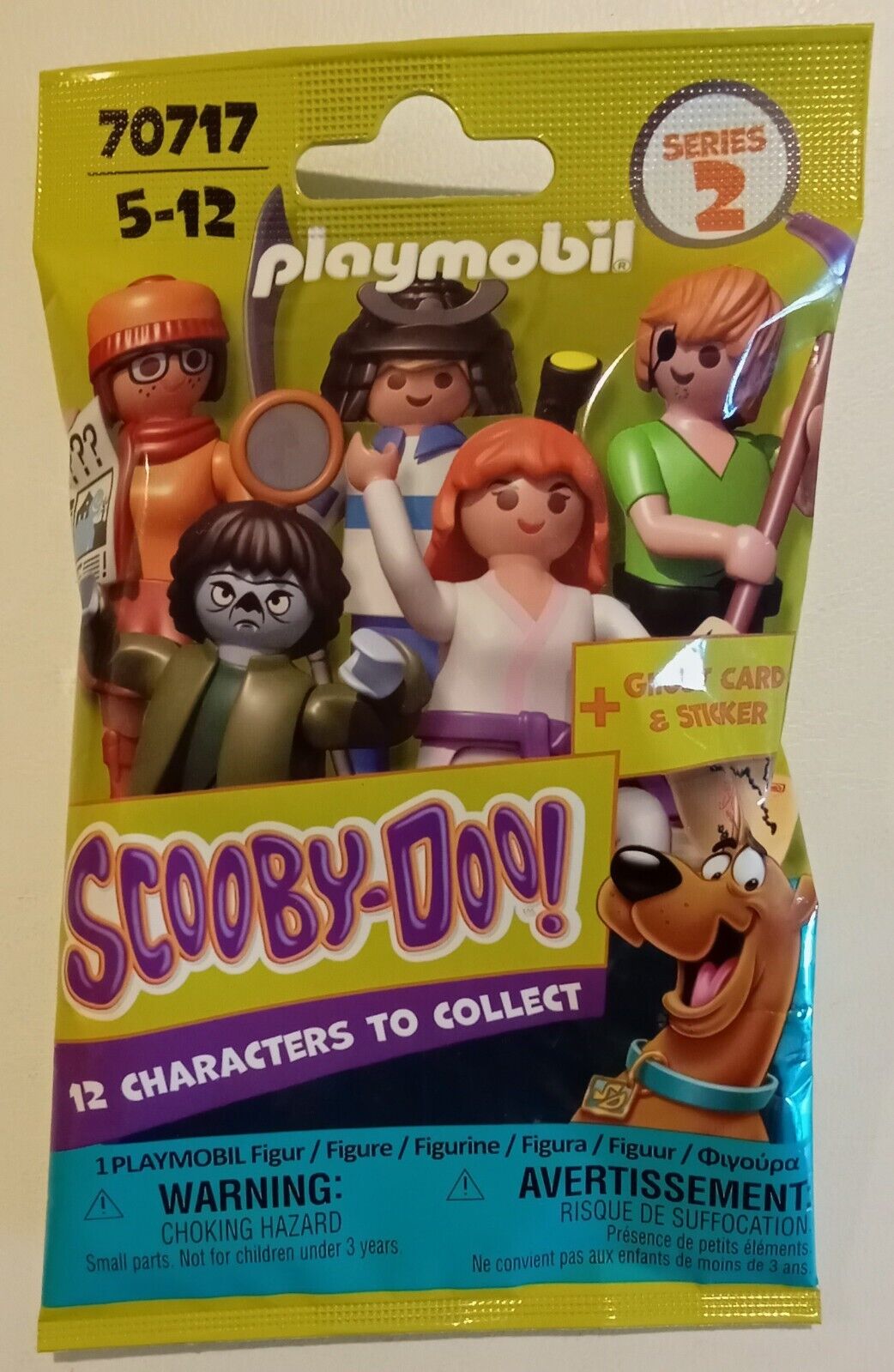 PLAYMOBIL SCOOBY-DOO SERIES-2 70717-NUOVO SIGILLATO NUOVO BUSTA SORPRESA VEDI...
