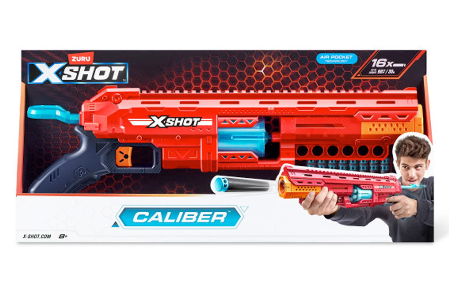 X-Shot X-Shot Fucile Caliber 16 dardi