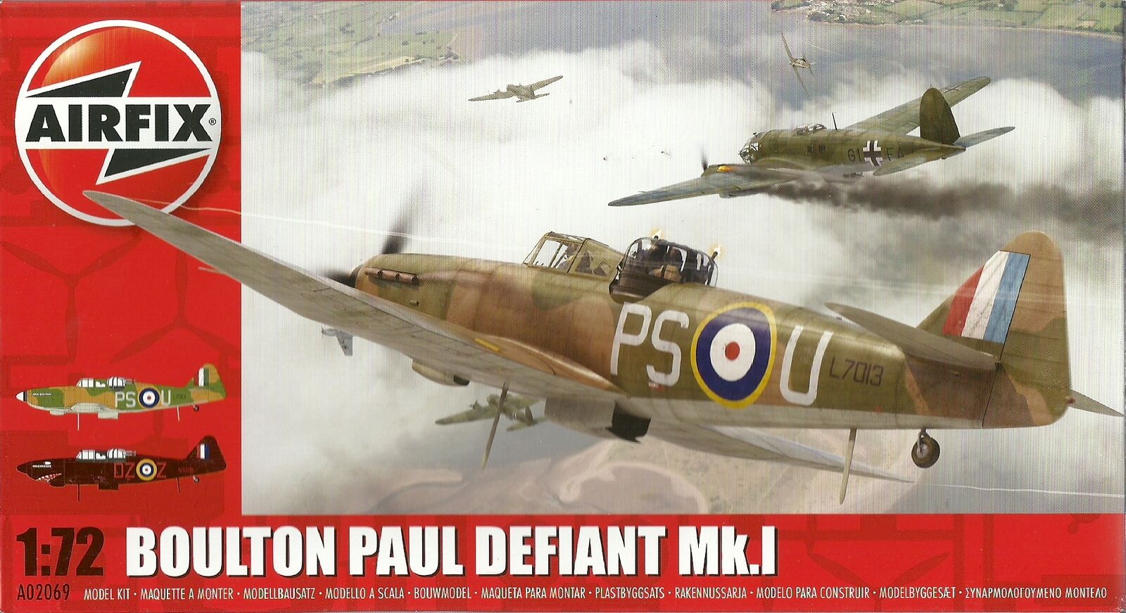 Airfix 1/72 Boulton Paul Defiant Mk I