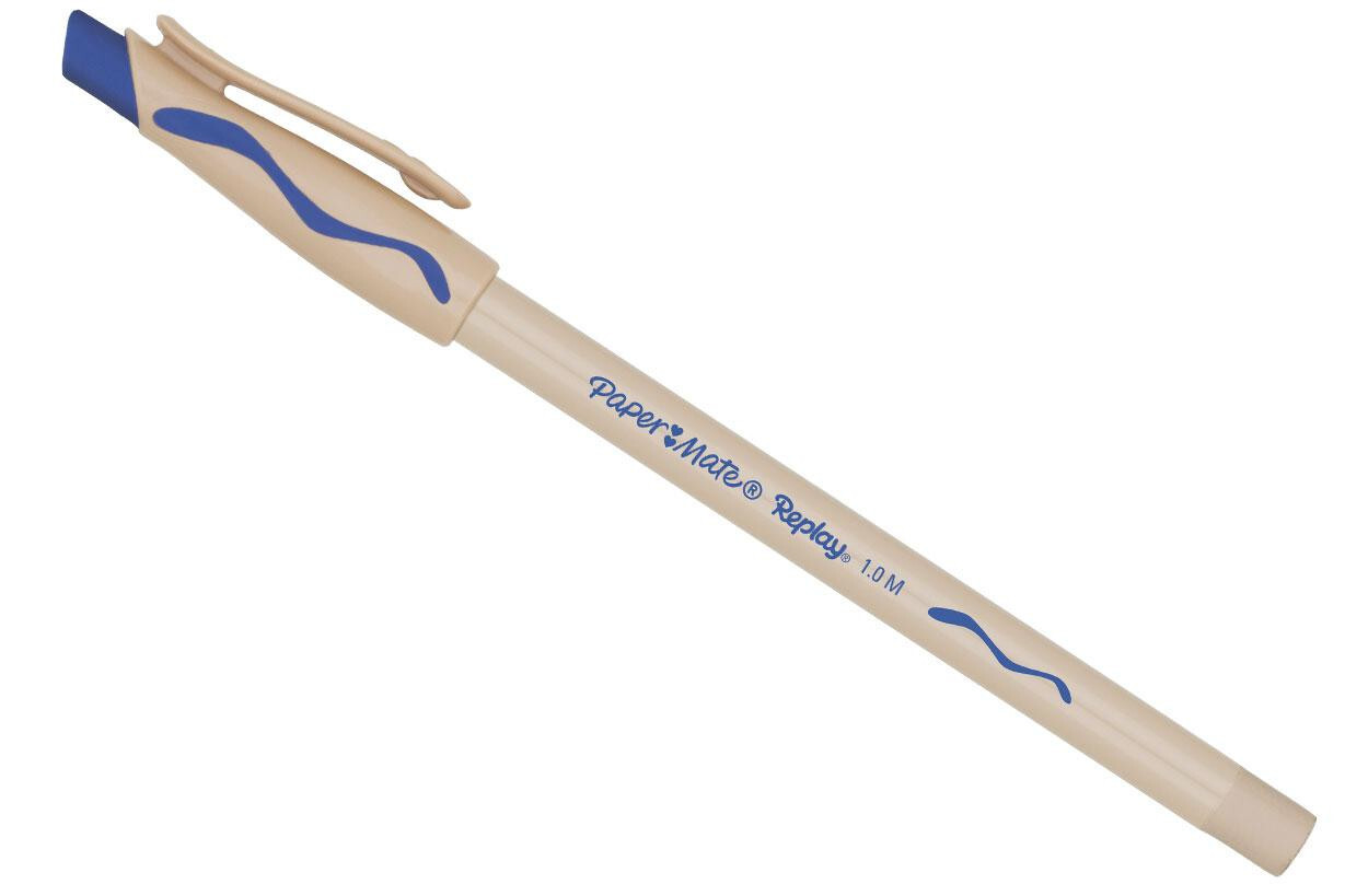 Paper Mate Penna Replay Paper Mate Blu 12 pezzi