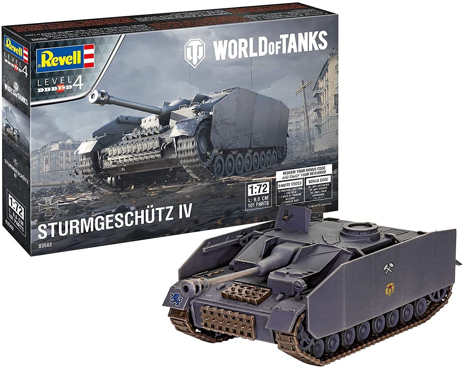 Revell Sturmgeschutz VI Tedesco Serbatoio Kit Modello Militare World Of Scala 1: