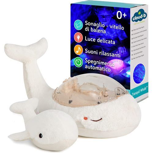 Cloud-B CDB7900-WD Tranquil Family - Whale White