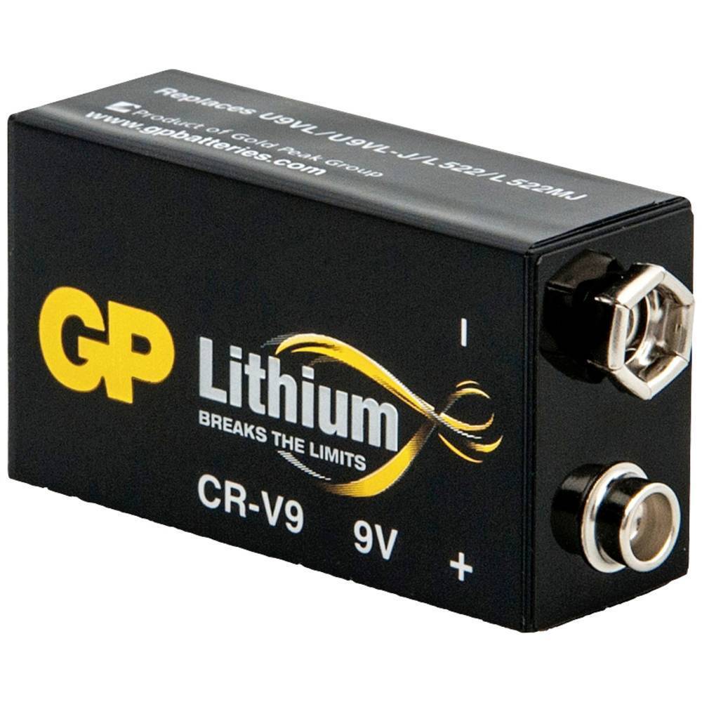 GP Batteries GPCR9VSTD565C1 Batteria da 9 V Litio 800 mAh 9 V 1 pz.