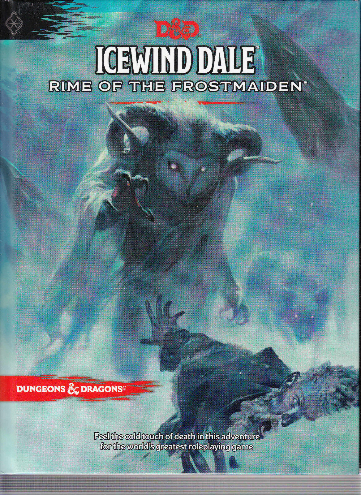 WOC D&D 5.0 - ICEWIND DALE - Rime of the FrostMaiden - RARE - NEW - ENG