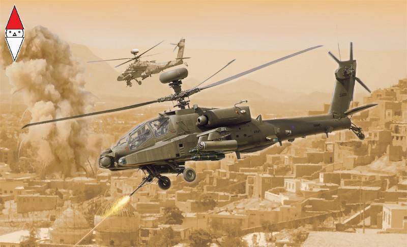ITALERI 1/48 AH-64D APACHE LONGBOW