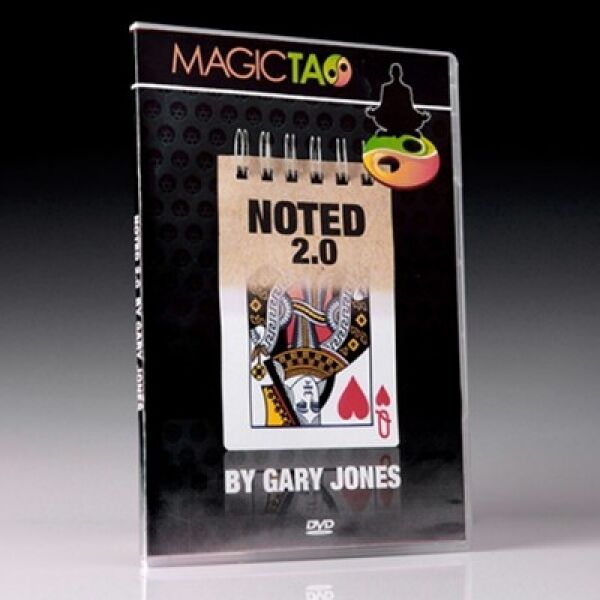 Noted + dvd , giochi di prestigio,trucchi magia,cilindromagico