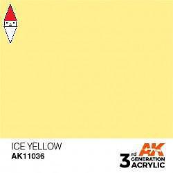 ACRILICO MODELLISMO AK INTERACTIVE ICE YELLOW 17ML
