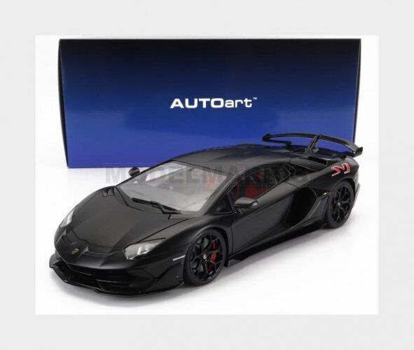 AUTOART 79219 LAMBORGHINI - AVENTADOR SVJ 2018 - BLACK - 1/18