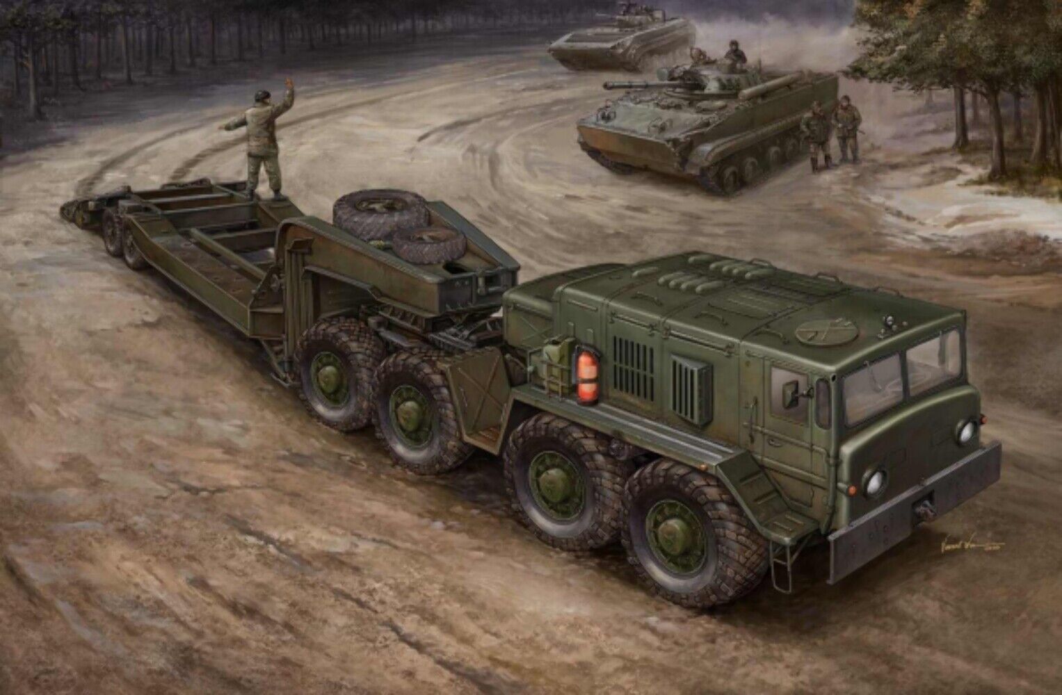 Trumpeter 1/35 00212 MAZ-537G LATE PRODUCTION TYPE W/MAZ/CHMZAP-52