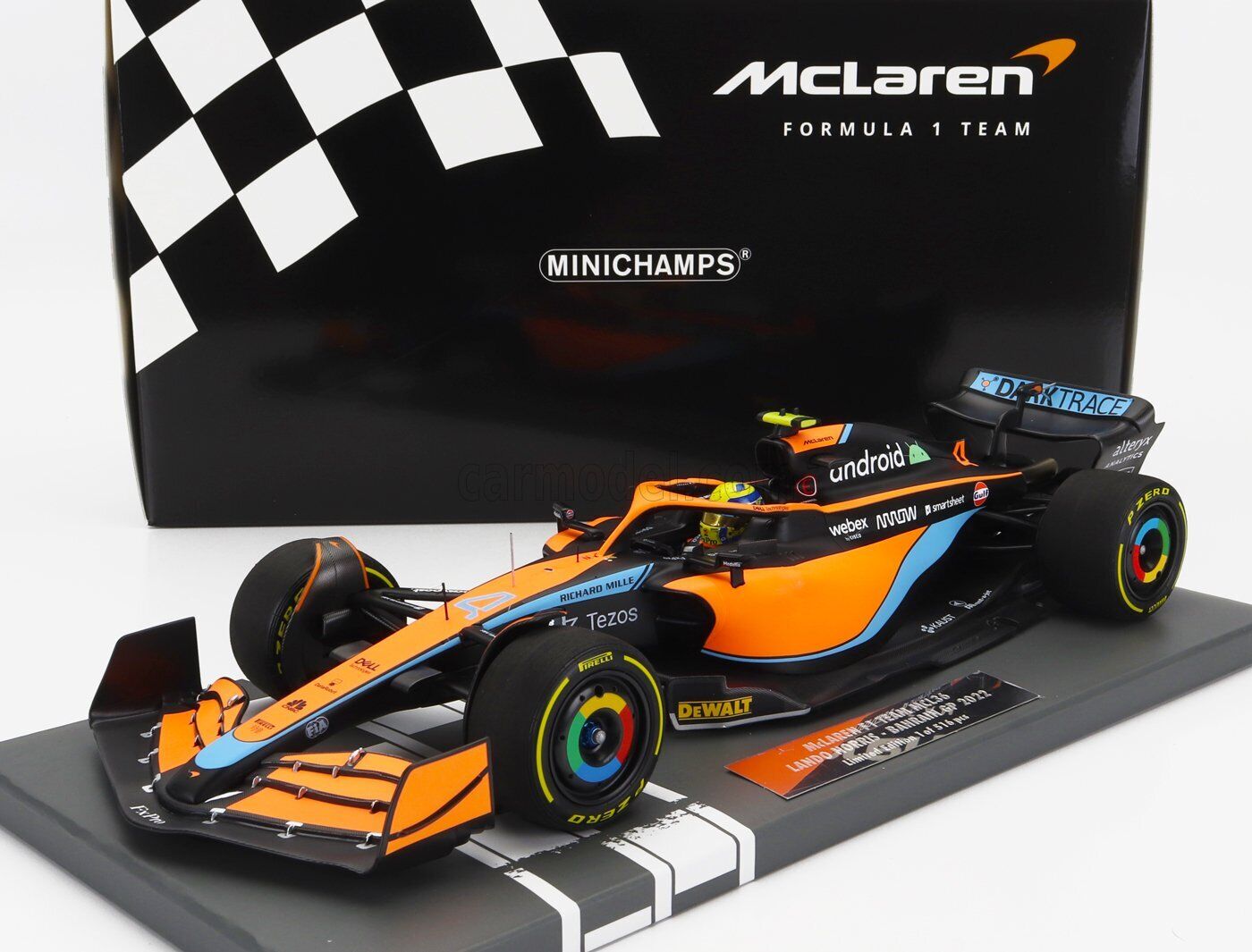 1/18 MINICHAMPS - McLAREN - F1  MCL36 MERCEDES TEAM MCLAREN N 4 BAHRAIN 53722180