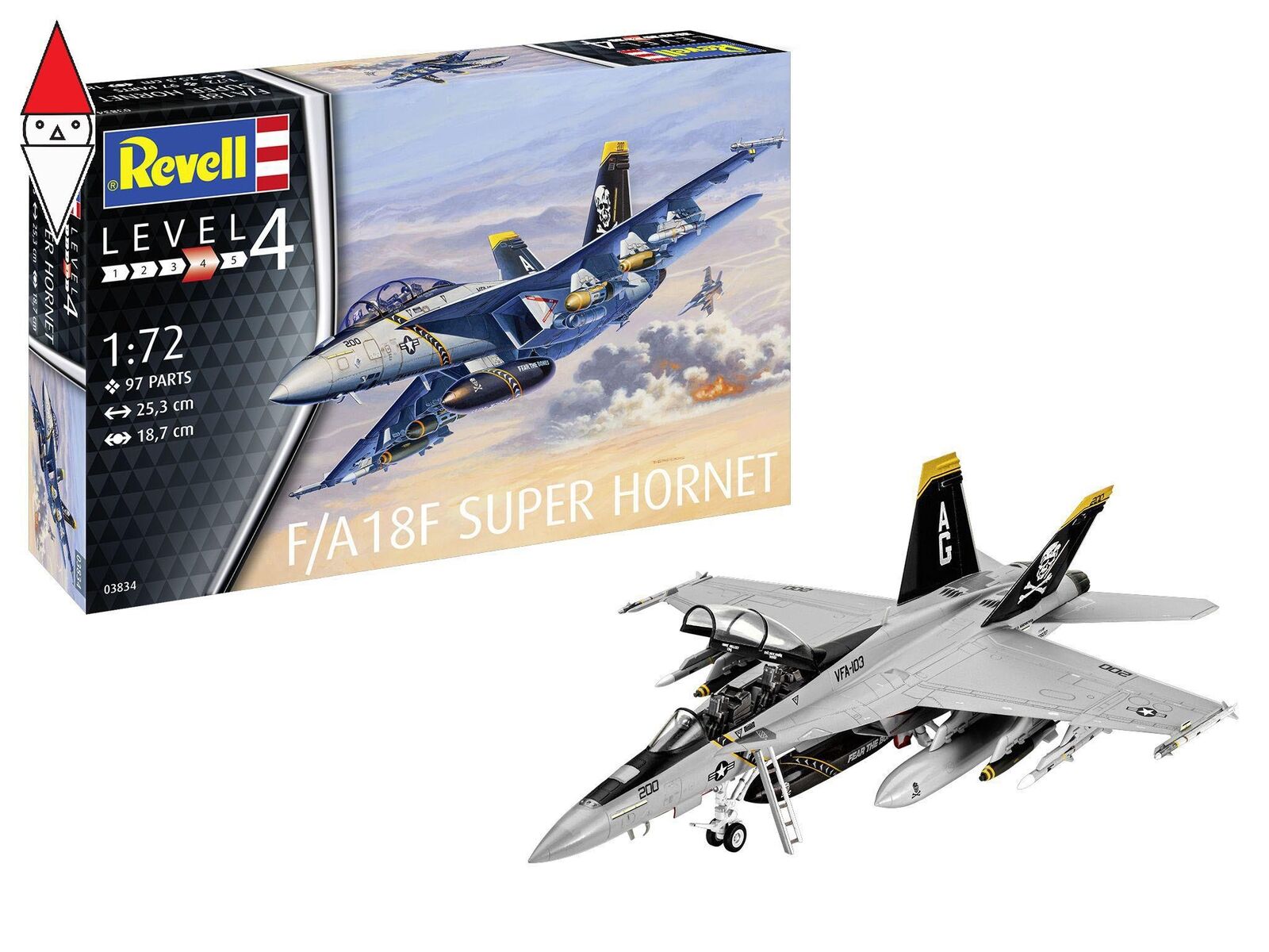 REVELL 1/72 F/A18F SUPER HORNET