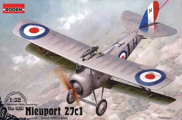 Roden 630 Nieuport 27 AIRCRAFT SCALE 1/32 NEW
